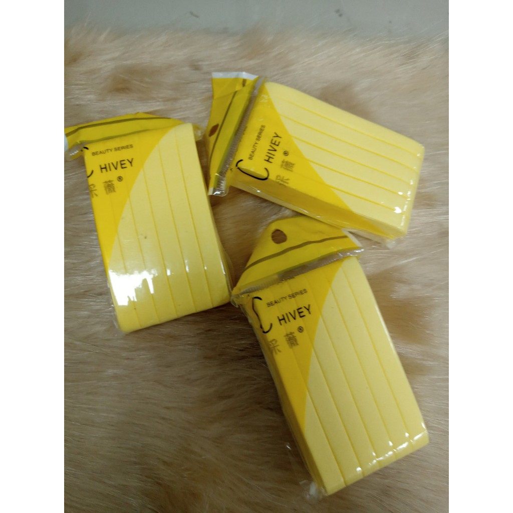 Bông nở rửa mặt bọt biển mềm mịn thấm hút