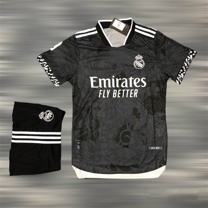 Bộ quần/áo thể thao, Bộ bóng đá giá sỉ Real Madrid hàng Thái Lan 160K chất vải mềm mát mịn, thấm hút mồ hôi.