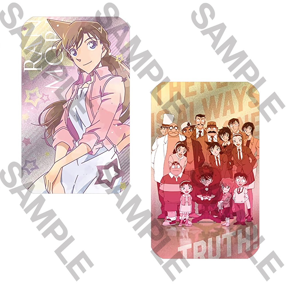 Ảnh card bo góc in hình THÁM TỬ LỪNG DANH CONAN Detective Conan ver BĂNG ĐẢNG thẻ bo viền 5*8cm anime chibi 1 tấm