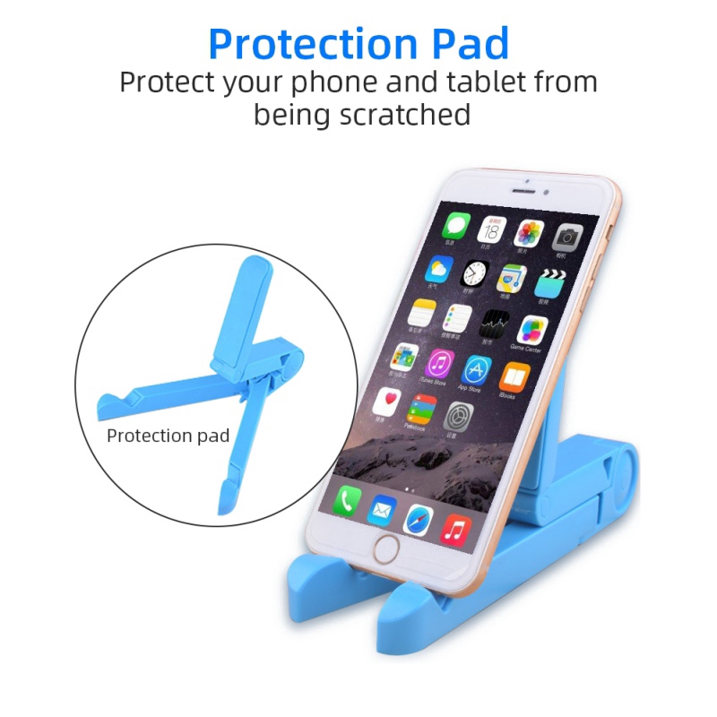 Giá Đỡ Điện Thoại Máy Tính Bảng Hình Tam Giác Có Thể Gấp Gọn Tiện Dụng Đa Năng