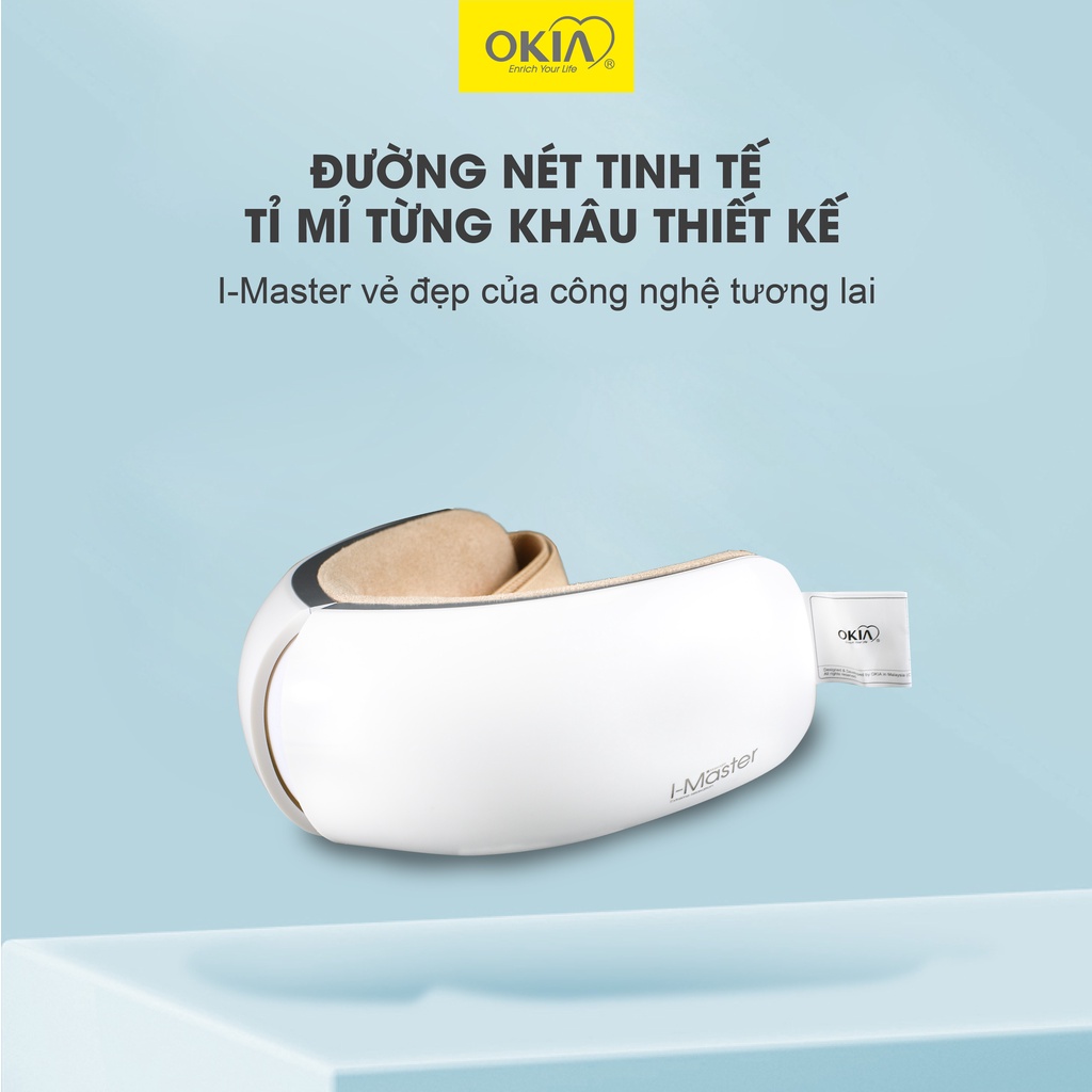 Combo Máy Massage Mắt OKIA I-Master + Máy massage xung điện OKIA eEnergize