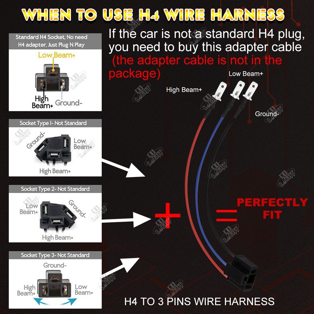 UNI-SHINE Đèn Pha Tròn 7inch 180w Cho Xe Hơi, Xe Tải, Suv Atv