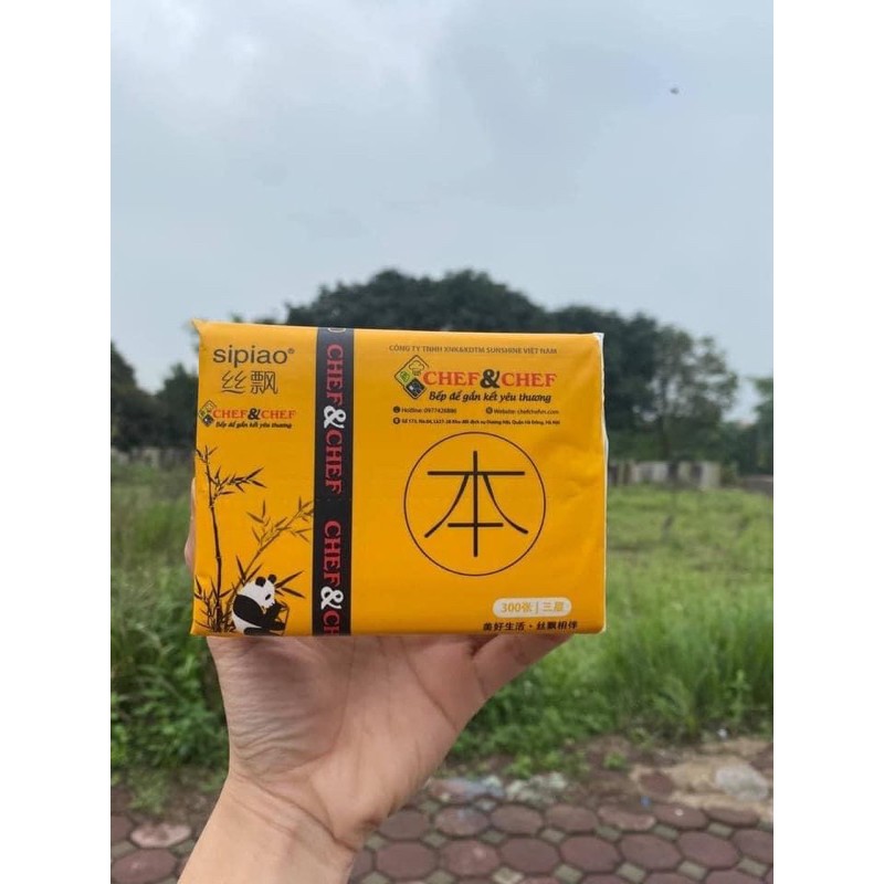 [LẺ 1 GÓI] GIẤY ĂN SIPIAO SIÊU DAI [1 GÓI]