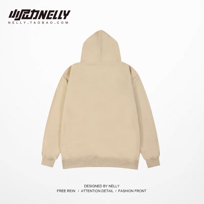 Áo nỉ hoodie Nelly lót lông mã 111