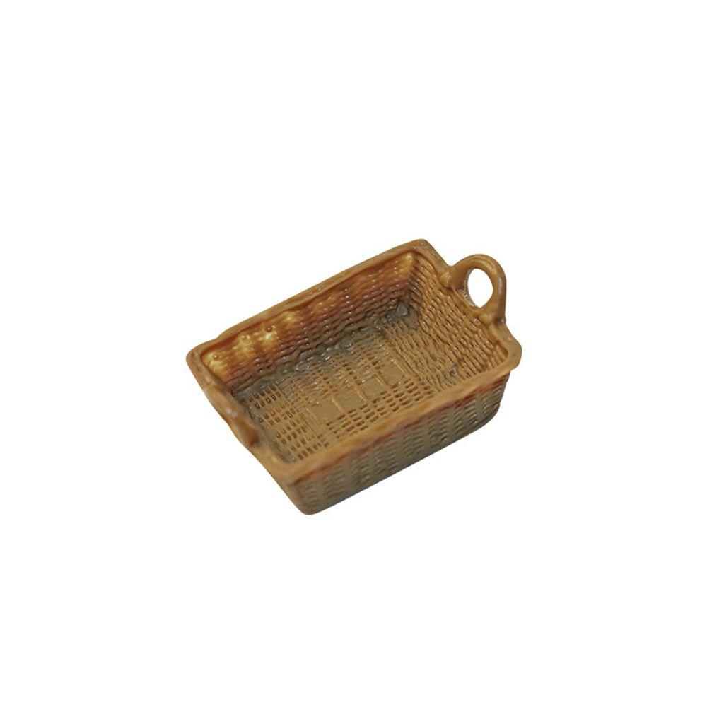 Giỏ Đựng Thực Phẩm Mini Màu Cầu Vồng Trang Trí Nhà Búp Bê
