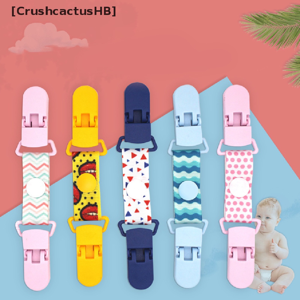 [CrushcactusHB] Kẹp Cố Định Khăn Tay Chống Rơi Thoải Mái Chất Lượng Cao