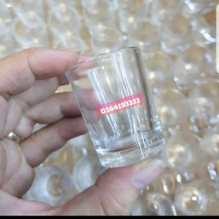 Ly rượu mắt trâu combo 12 cái - ly thủy tinh