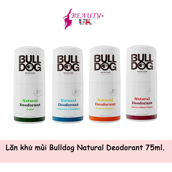 Lăn khử mùi Bulldog Natural Deodorant 75ml