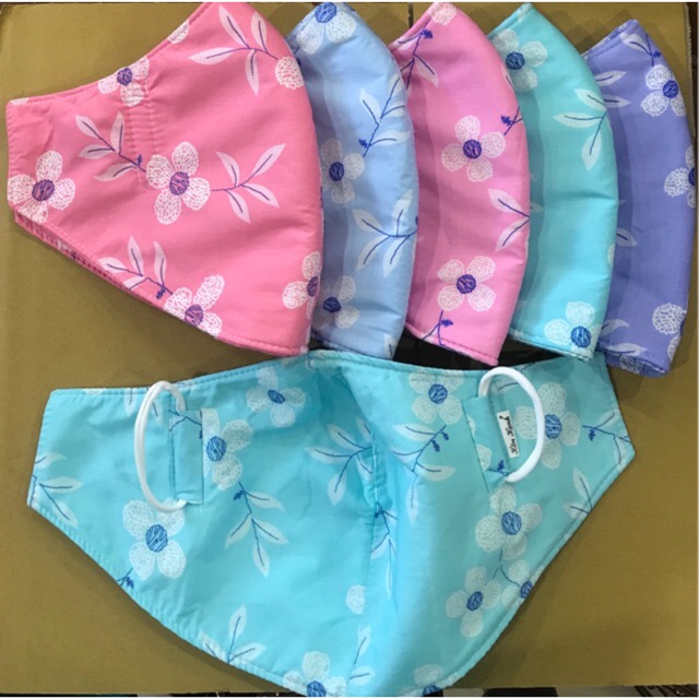 5 Khẩu trang NỮ thấm hút, chống nắng chống bụi tốt