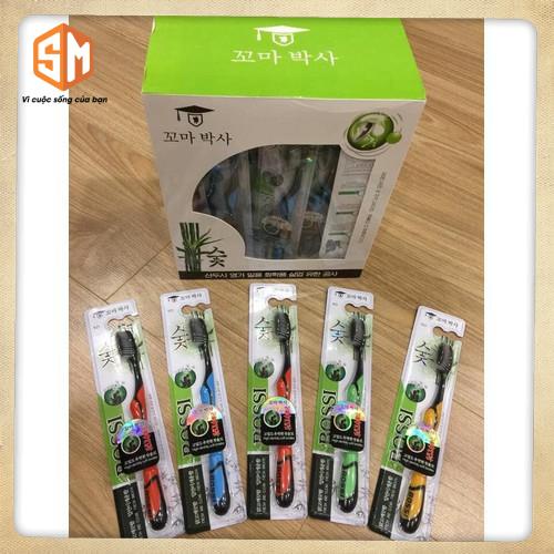 (Hàng Loại 1) Hộp 30 Cây Bàn Chải Than Tre Hàn Quốc-chât lượng