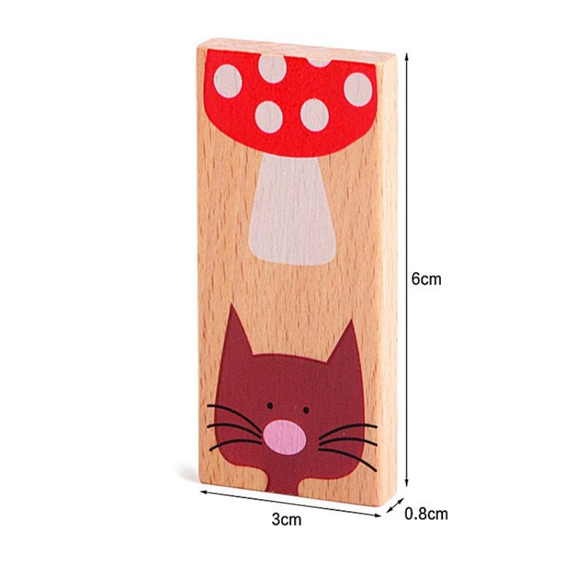 [xả kho giá sốc] Domino nối hình con vật [ 2bn shop đồ chơi thông minh]