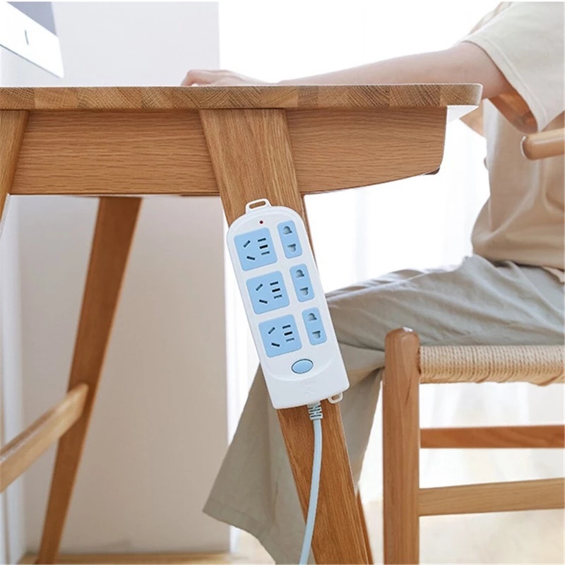 1 Giá Đỡ Ổ Cắm Điện Dán Tường Không Đục Lỗ Tiện Dụng