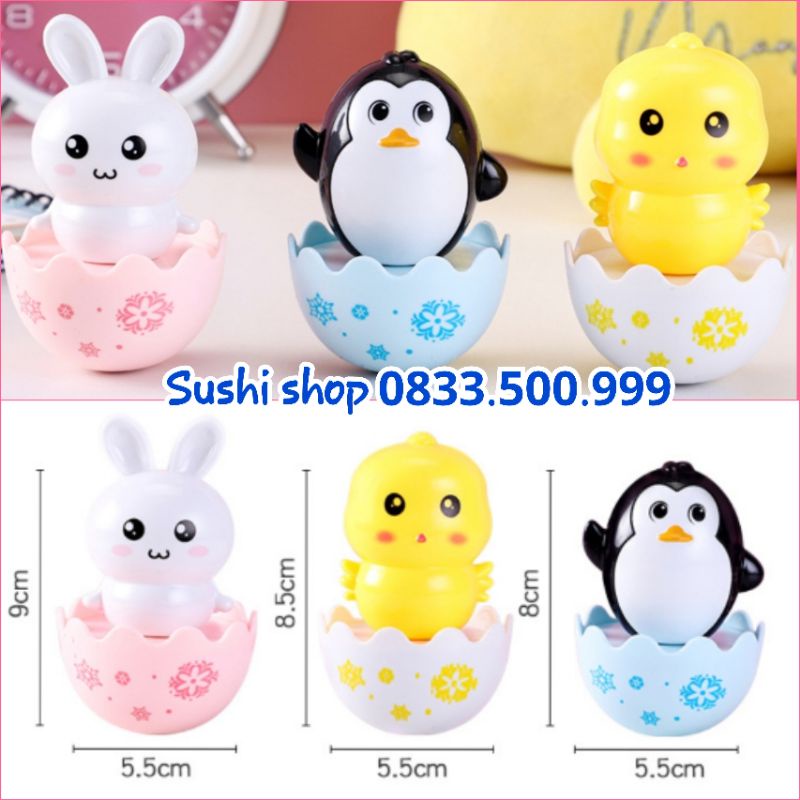 Đồ chơi Lật đật hình trứng cho bé