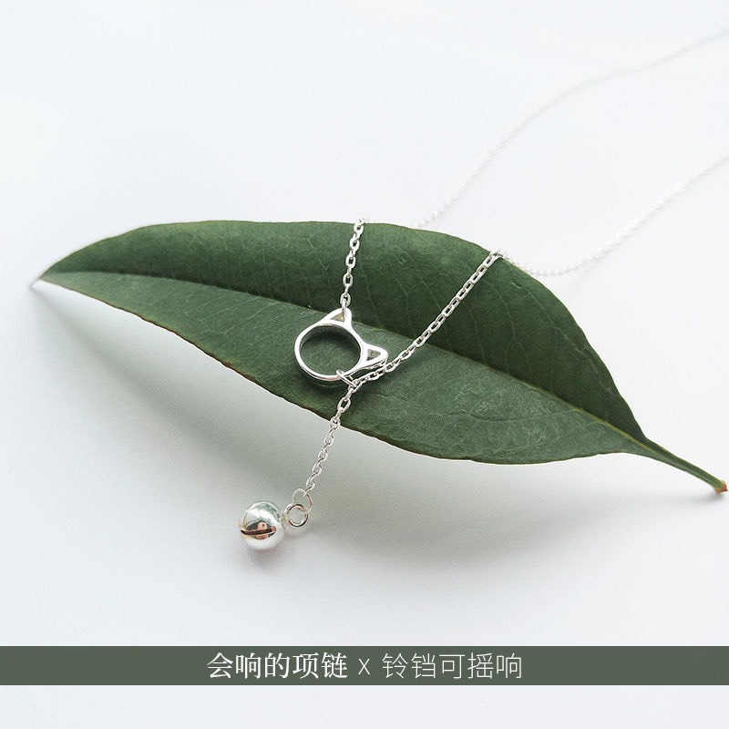 Lắc chân bạc nữ TLEE mèo mix chuông TleeJewelry LC0103