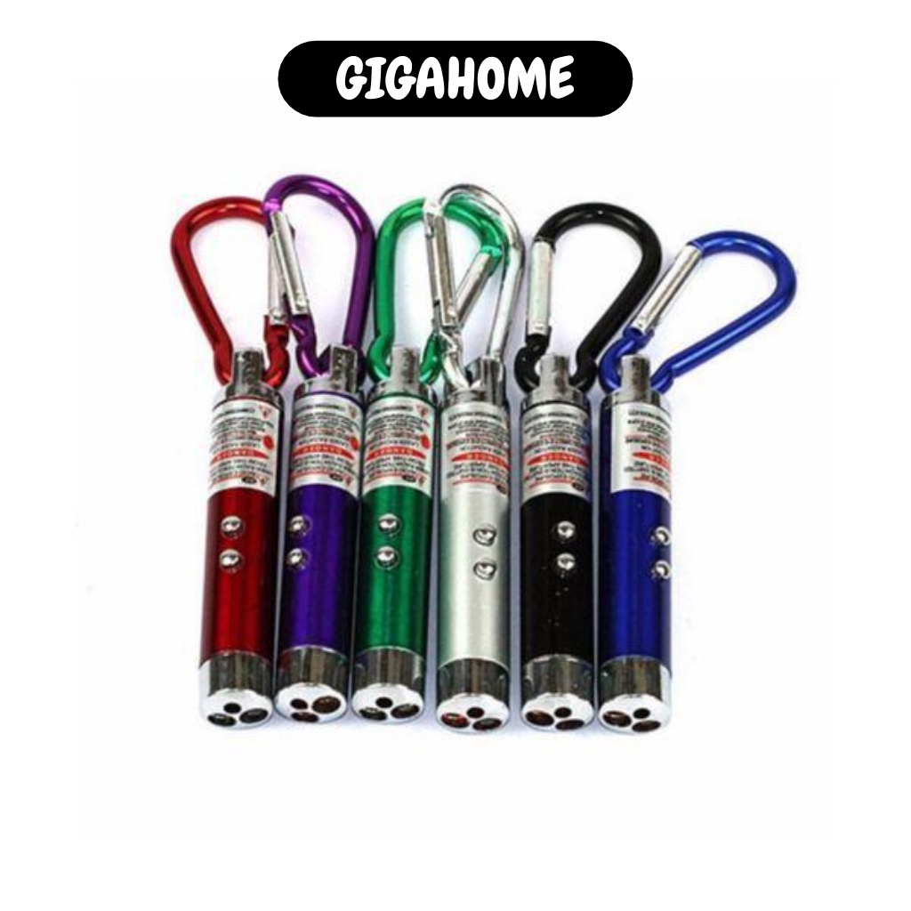 Móc Khóa Đèn Pin Nhỏ Gọn GIGAHOME 3 Chế Độ, Soi Tiền Giả 2701