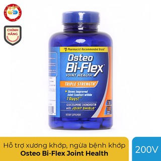 Osteo Bi-Flex Joint Health bổ sung Glucosamine, Chondroitin, MSM, Collagen, HA, Chai 200 viên