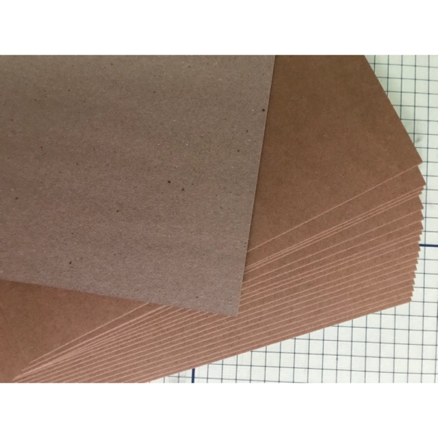 GIẤY KRAFT A4 ĐỊNH LƯỢNG 250 GSM làm Thiệp vintage