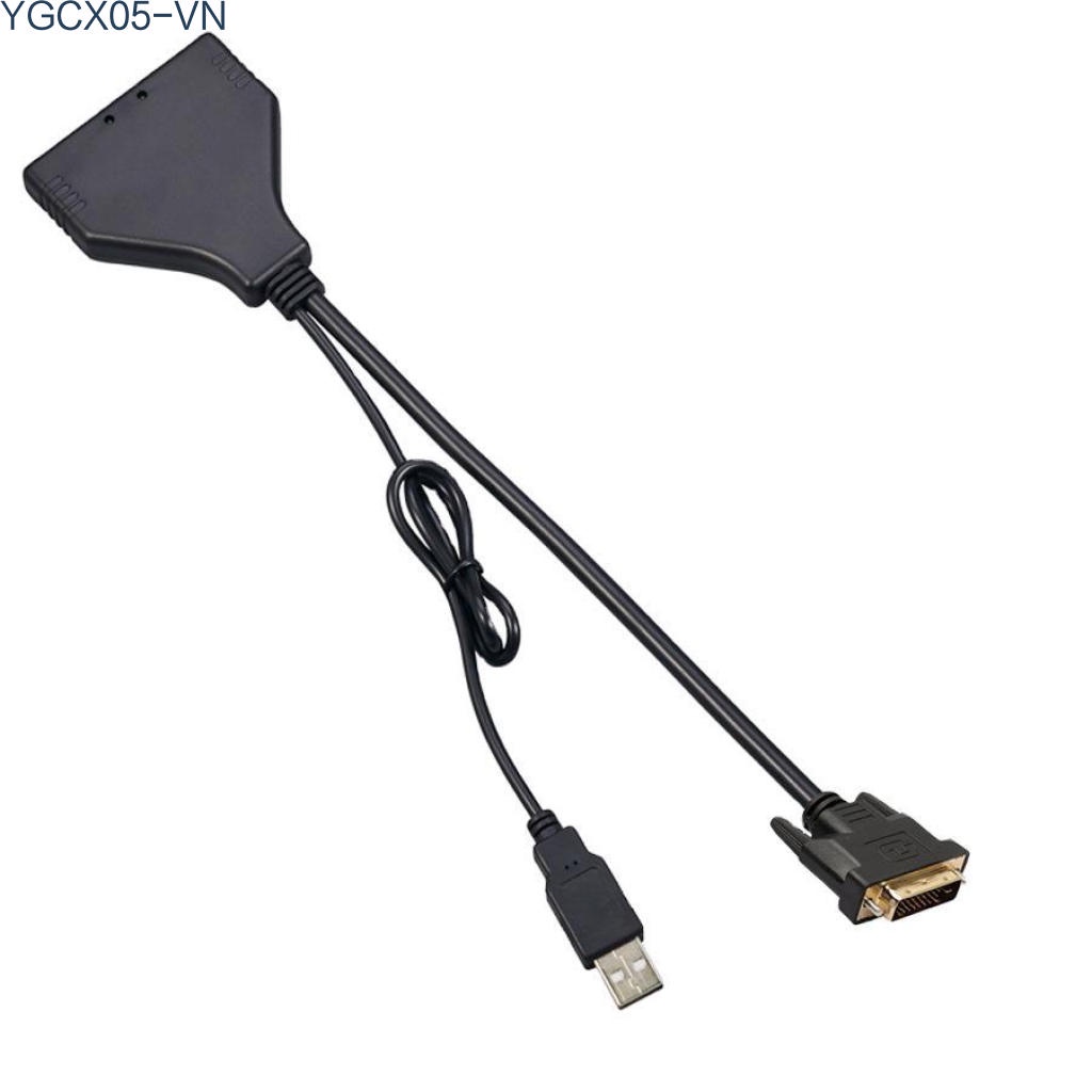 Cáp Chuyển Đổi Hd 1080p Sang Hdmi Dvi Sang 2 Hdmi Cho Hdtv Box Lcd | BigBuy360 - bigbuy360.vn