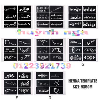 Mực xăm henna