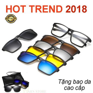 [ FREE SHIP TỪ 99K ] MẮT KÍNH 5 TRÒNG THAY ĐỔI THỜI TRANG