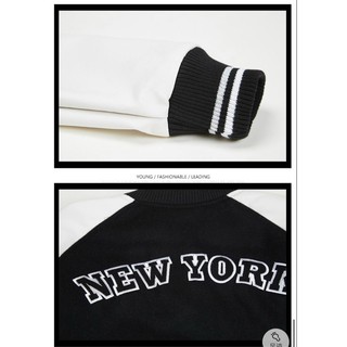 <FREE SHIP>ÁO KHOÁC DÙ BOMBER NEW YORK (NT96)
