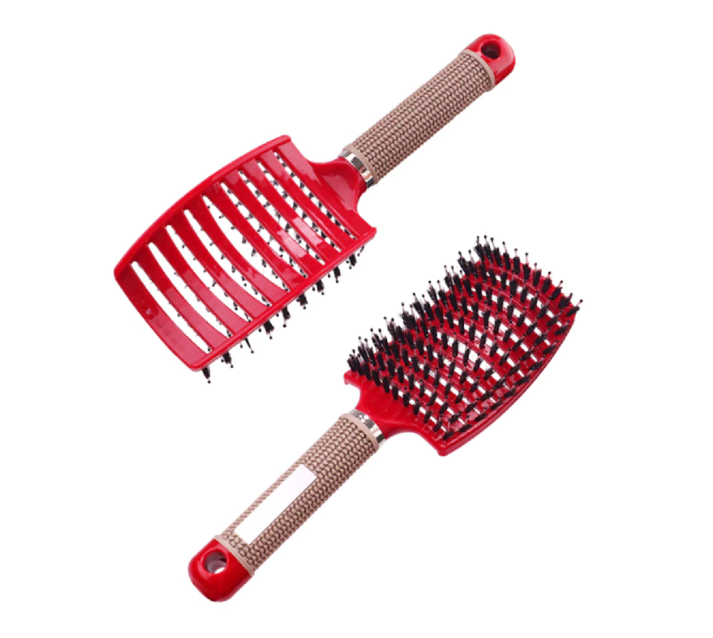 [Hàng mới về] Lược chải tóc xoăn ngắn và dày mượt mà dành cho cả nam và nữ