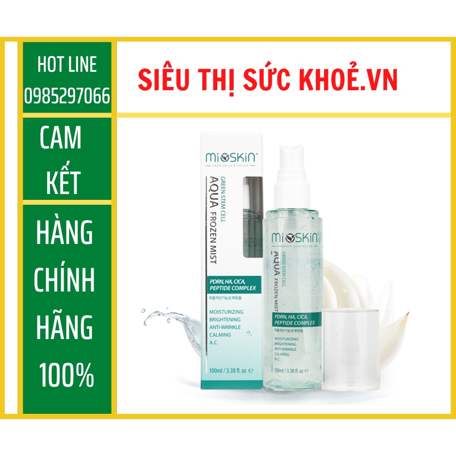 XỊT KHOÁNG MIOSKIN [CHÍNH HÃNG]  XỊT DƯỠNG TẾ BÀO GỐC MIOSKIN - MỸ PHẨM DÀNH CHO NGƯỜI BẬN RỘN