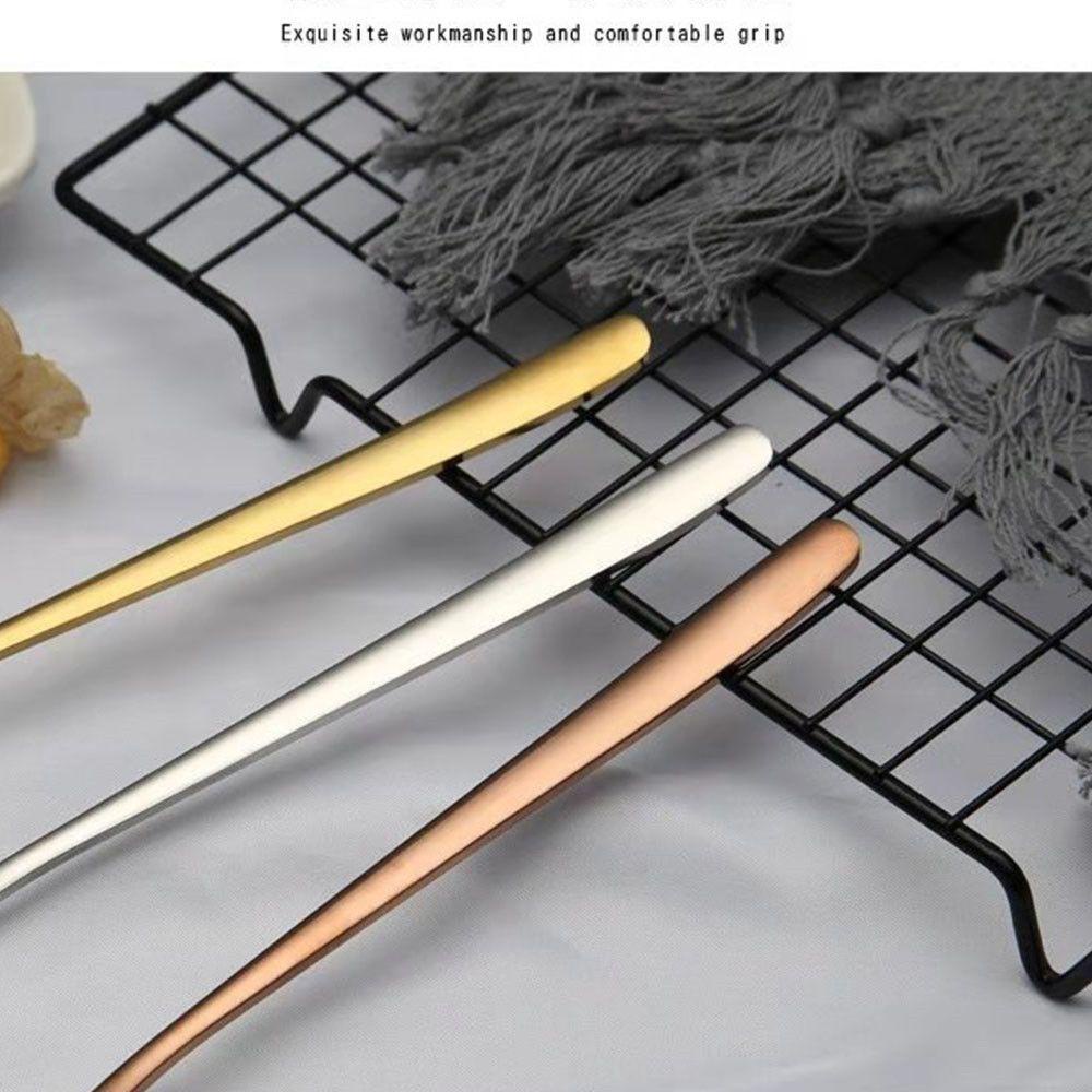 Muỗng Cà Phê Bằng Thép Không Gỉ Tráng Gương Đơn Giản