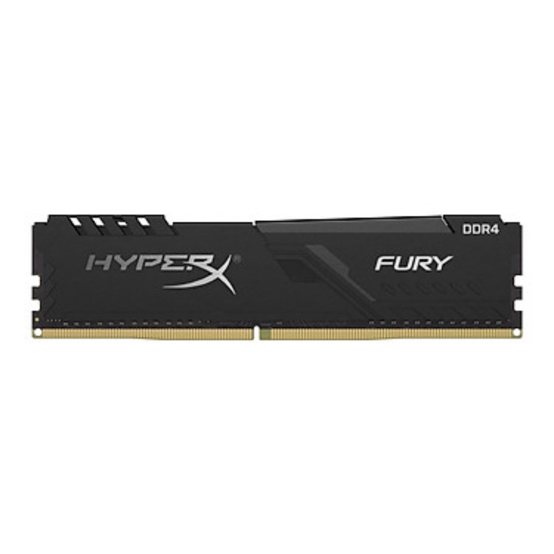 Ram PC Kingston HyperX Fury Black 8GB (1x8GB) Bus 2666 DDR4 CL16 DIMM XMP Non-ECC HX426C16FB3/8 - Hàng Chính Hãng-New