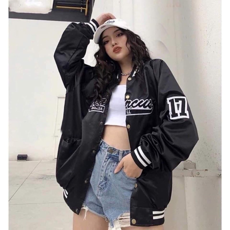 áo khoác bomber gió dù 2 lớp mascuss số 17
