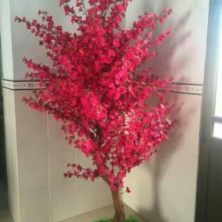 Cành đào giả làm cây