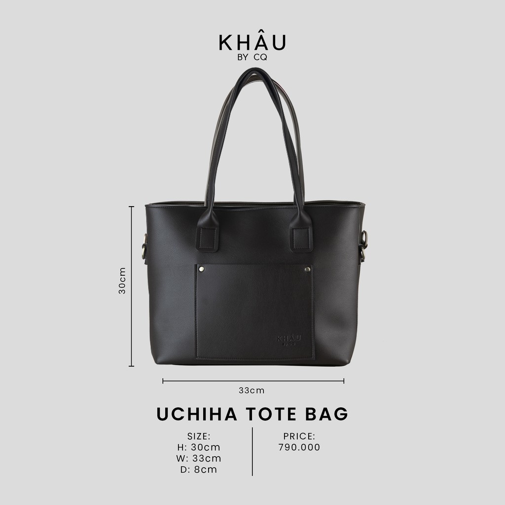 Túi tote da đeo chéo KHÂU BY CQ Uchiha