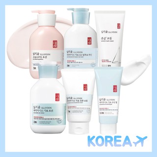 ILLIYOON ceramide cream, lotion, ato soothing gel
