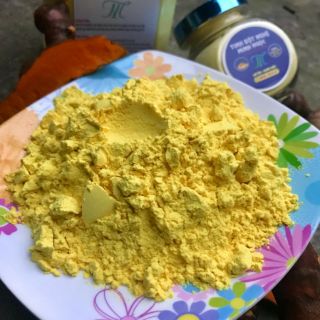100gr Tinh nghệ vừa đắp mặt vừa uống (Bao test) Mua nhiều tặng kèm mật ong đắp mặt