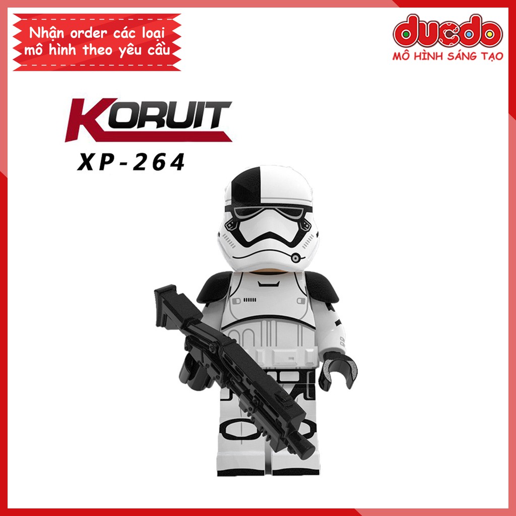 Minifigures các nhân vật trong Star War full vũ khí - Đồ chơi Lắp ghép Xếp hình Mô hình Mini Iron Man KT1034 Koruit