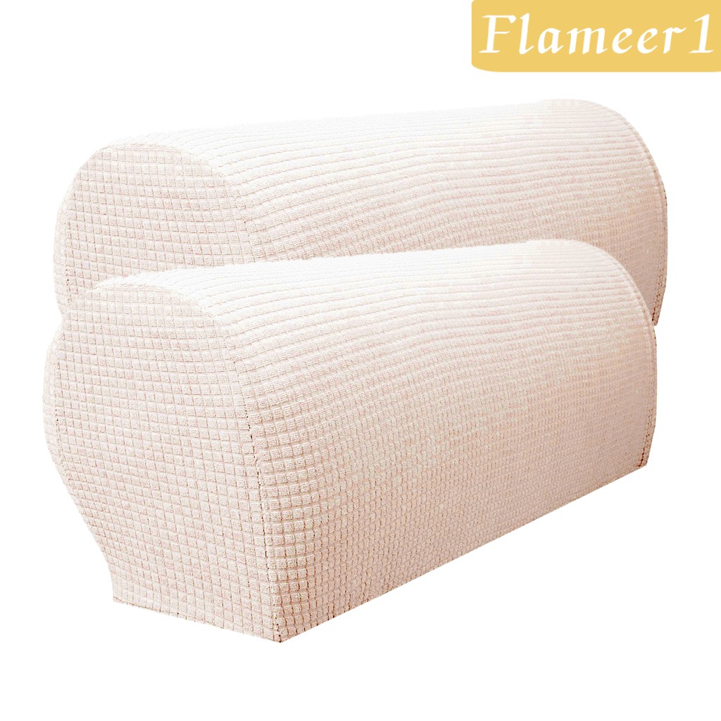 1 / 2 Vỏ Bọc Tay Vịn Ghế Sofa Màu Trắng Thông Dụng