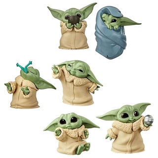 Set 6 Mô Hình Baby Yoda Grogu 5-7cm
