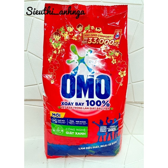 Bột Giặt Tay Omo 5,7kg/5,3kg Hương Comfort