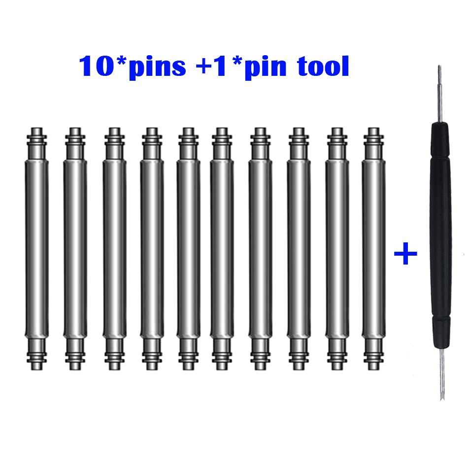 Thanh Nối Lò Xo Bằng Thép Không Gỉ Đường Kính 2mm Cho DW5600 DW5610 DW6900 16.5mm * 2mm 16.3mm * 1.8mm