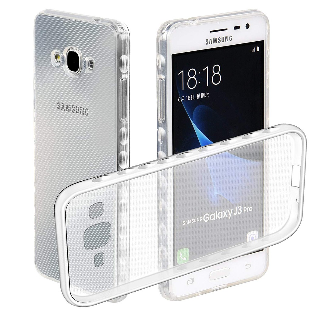 Ốp lưng Samsung Galaxy J3 Pro 2016 J3110 dẻo trong siêu mỏng 0.5 mm