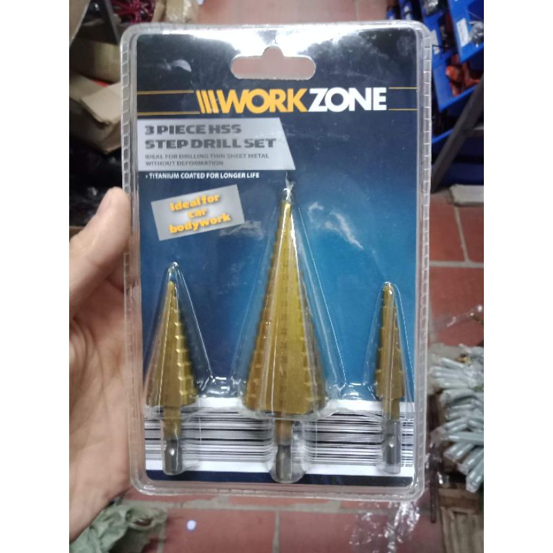 Vỉ 3 mũi khoan tháp