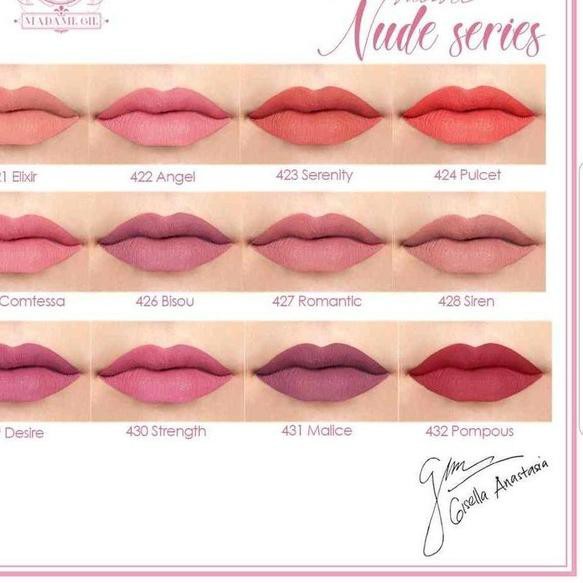 (Hàng Mới Về) Son Kem Lì Màu Nude Madame Gie Series (Ppp-597) Mờ / Matte | BigBuy360 - bigbuy360.vn