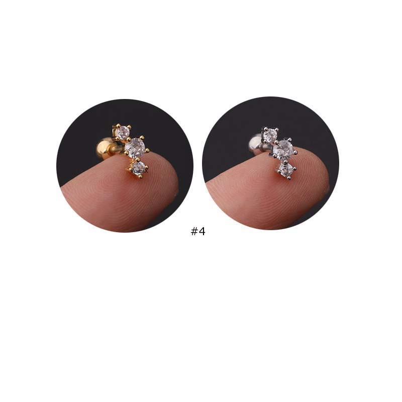 Khuyên vành tai thiết kế kiểu rắn bướm cá và nhiều kiểu dáng khác thời trang 16gauge