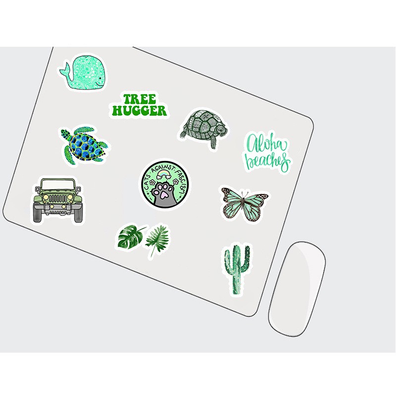 Set 50 Sticker Decal Chống Nước Nhiều Mẫu MÃ ST2141