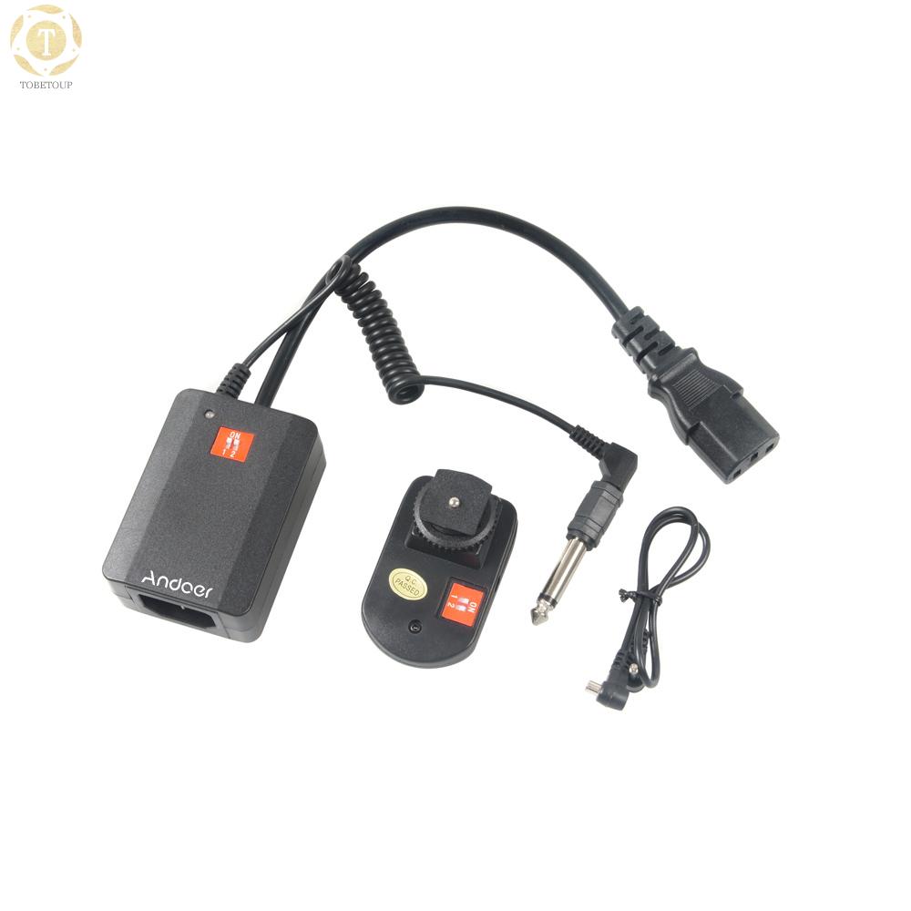 Shipped within 12 hours】 Andoer Universal  AC-04  4 Channels Wireless Radio Studio Flash Trigger Set  for Strobe Trigger [TO]