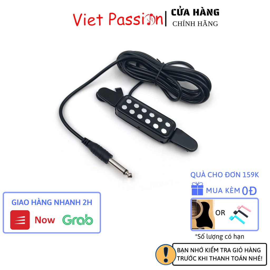 Pickup P 012 và pickup AD 20 kích âm thanh mộc từ guitar ra loa không cần đục thùng chất lượng Vietpassion