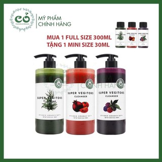 Sữa rửa mặt rau củ Super Vegitoks Cleanser
