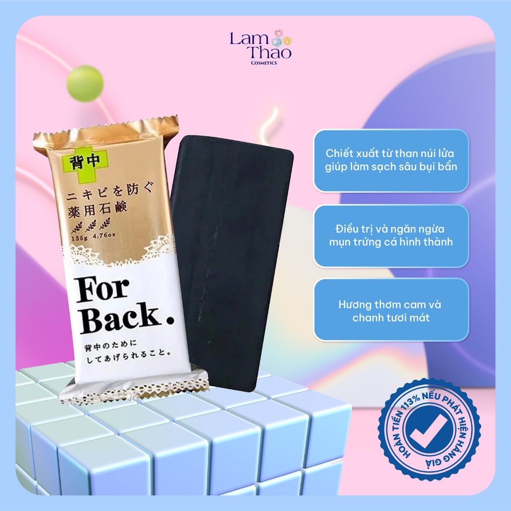 Xà Phòng Mụn Lưng For Back Medicated Soap