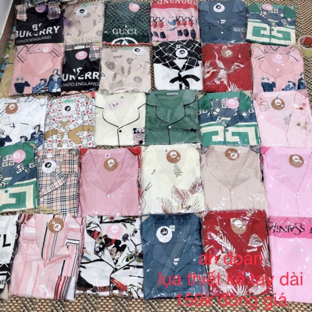 bộ lụa satin