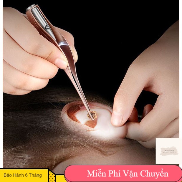 Lấy rái tai, làm sao để lấy ráy tai khô - Bộ dụng cụ lấy ráy tai có đèn led siêu sáng cao cấp dành cho bé yêu